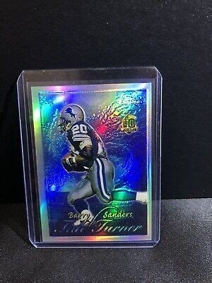 Barry Sanders Topps Chrome Tide Turner Refractor Tt Ebay