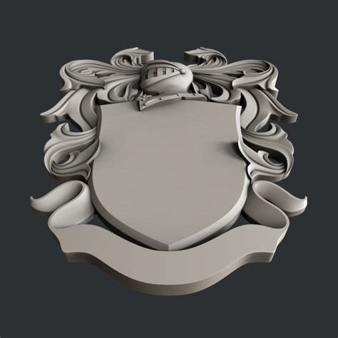 Download Stl File Coat Of Arms • 3d Printer Template ・ Cults