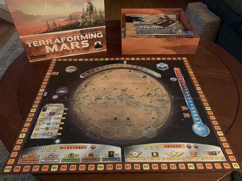 [us 53704] [ft] Terraforming Mars W Prelude Colonies And Dual Layer Boards [w] Dinosaur World