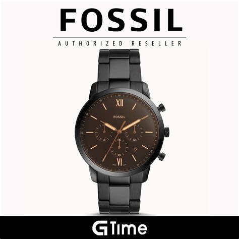 Official Warranty Fossil Fs Men S Neutra Chronograph Black