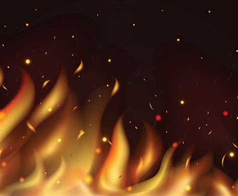 Fire Flare Effect Background Vector Art Graphics Freevector