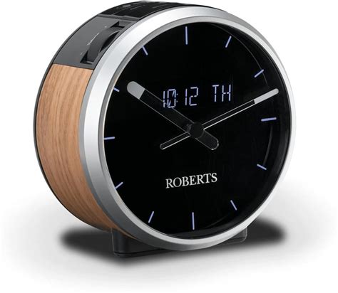 Roberts Ortus Time Dab Fm Alarm Clock Radio With Anytime Snooze And Usb Smartphone Charging