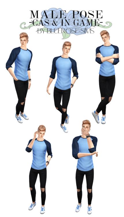 Male Pose V Sims File