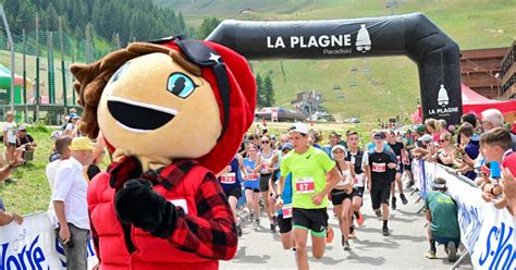 La Plagne Tarentaise Le Trail Lhonneur Avec La E Dition De La D