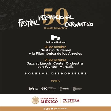 Festival Cervantino 2022 Programa Y Actividades