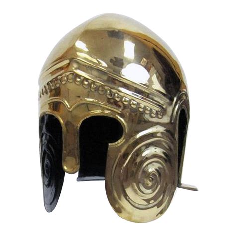 Brass Chalcidian Helmet Ir Greek Helmets