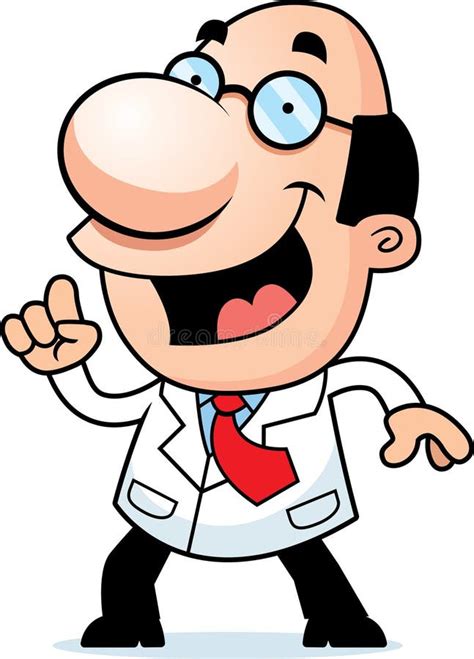 Cartoon Scientist Panicking Stock Vector Illustration Of Panicking