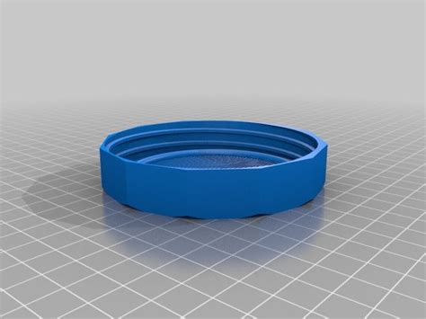 Canning Jar Sprouting Lid Stl File For 3d Printing Digital Download