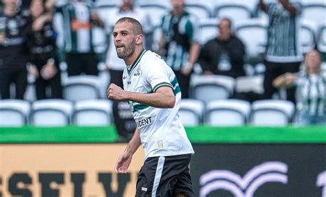 Coritiba anuncia rescisão de contrato o argelino Slimani Gazeta