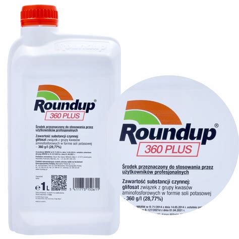 Roundup Plus Randap Chwastob Jczy Monsanto L Allegro Pl