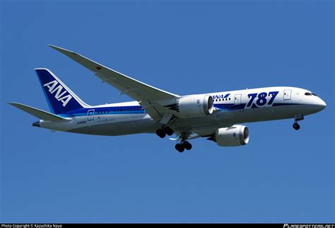 Ja A All Nippon Airways Boeing Dreamliner Photo By Kazuchika