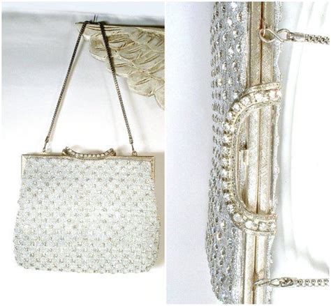 PRISTINE Walborg Art Deco Flapper Gold Beaded White Ivory Etsy Canada