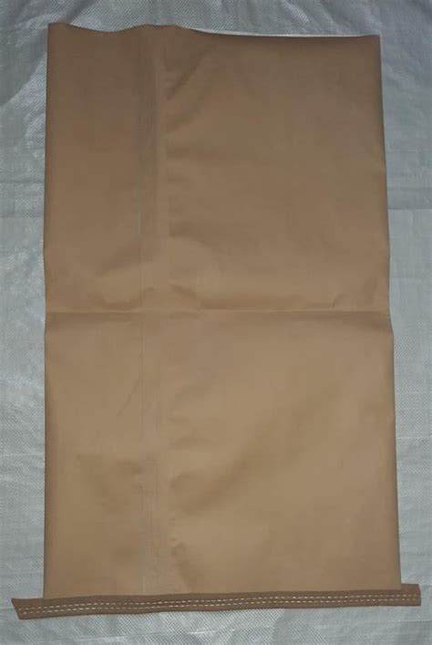 Hdpe Pp Brown Paper Laminated Hdpe Bag Capacity Kgs Kgs Storage