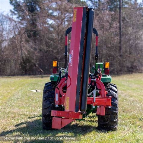 Titan Attachments 65" Offset Flail Ditch Bank Mower Review ...