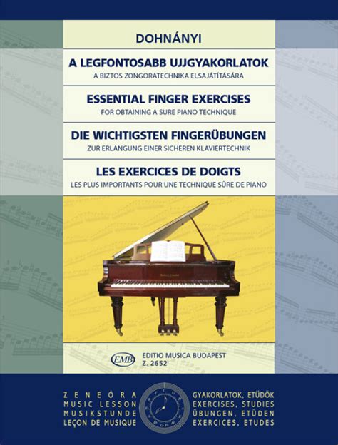 Dohnányi Essential Finger Exercises Online Sheet Music Shop Of