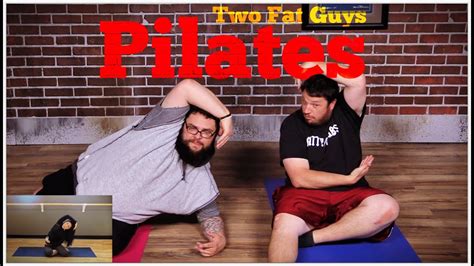 Two Fat Guys Try Pilates Blogilates With Cassey Ho Youtube