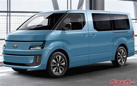 All New Toyota Hiace Ev Cardebuts