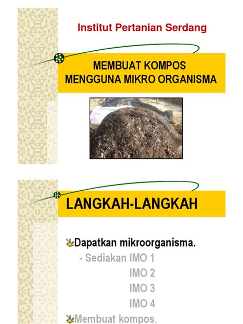 PDF Buku Panduan Membuat Kompos IMO DOKUMEN TIPS