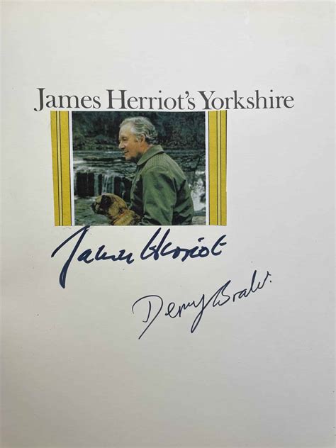 James Herriot James Herriots Yorkshire First Edition 1979 Signed