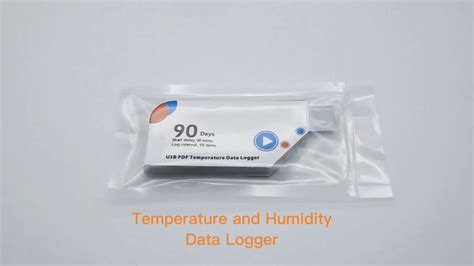 Usb Temperature Single Use Data Logger With Pdf Report Buy