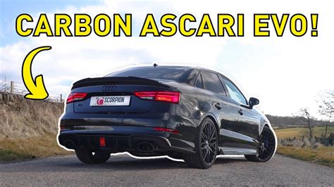 Audi S3 8v Facelift Gpf Scorpion Exhaust Youtube