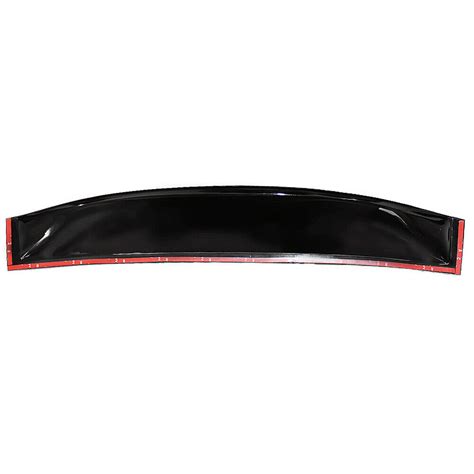 Fit 06 11 Honda Civic 4DR Sedan Mugen Style Wavy Window Visor Rear