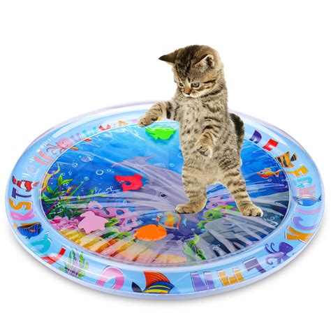 Clearance! Water Sensory Play Mat for Cats, Cat Water Play Mat New