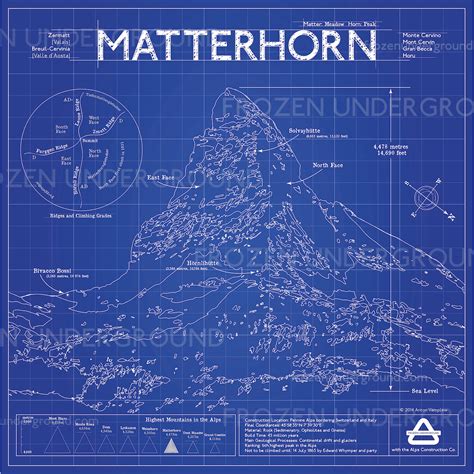 Matterhorn Blueprint | Art