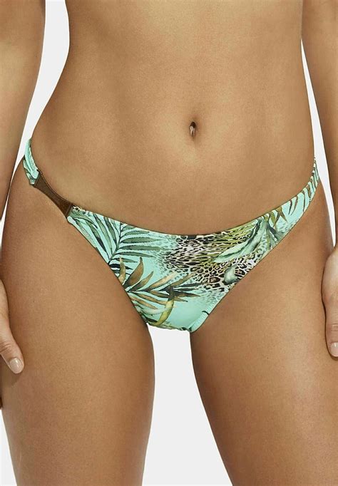 Selmark BAS BRÉSILIEN BASSE PARADISE MARE Bas de bikini vert Bikini