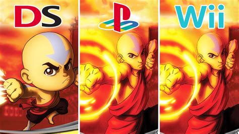 Avatar The Last Airbender Into The Inferno Ds Vs Ps Vs Wii