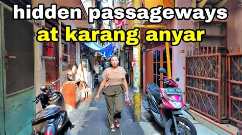 AKSI BERJALAN DIDALAM LORONG LORONG TERSEMBUNYI Di KARANG ANYAR Sawah