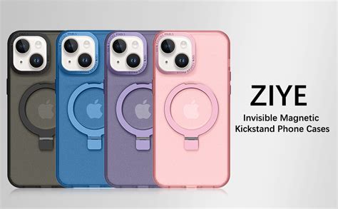 Ziye Magnetic For Iphone 14 Case With Stand Compatible With Magsafe ，shockproof