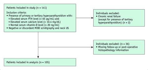 Flow Chart Showing Patient Selection Process Mibi Technetium M