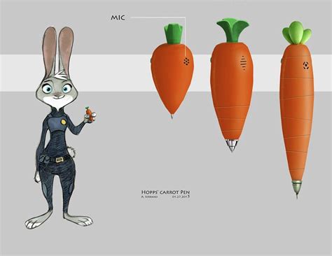 Image Carrot Pen Artpng Zootopia Wiki Fandom Powered By Wikia