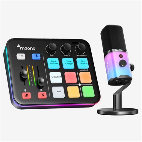 Maonocaster G1 NEO & PD100X Audio Bundle For Game Streamers