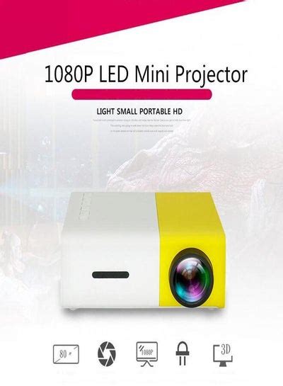 Mini Projector Yg Portable Pico Full Color Led Lcd Video