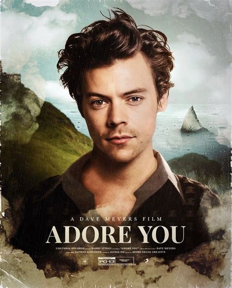 Adore You Harry Styles Poster Harry Styles Album Cover Harry Styles