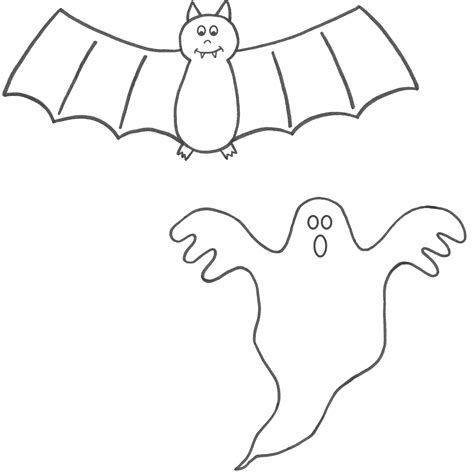 Halloween Bat Coloring Pages