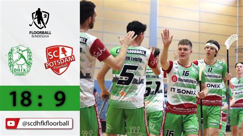 Highlights 2 Floorball Bundesliga SC DHfK Leipzig Vs FBC Havel