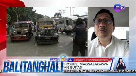 Ilang Transport Groups Magsasagawa Ng Protest Caravan Bukas Bt Youtube