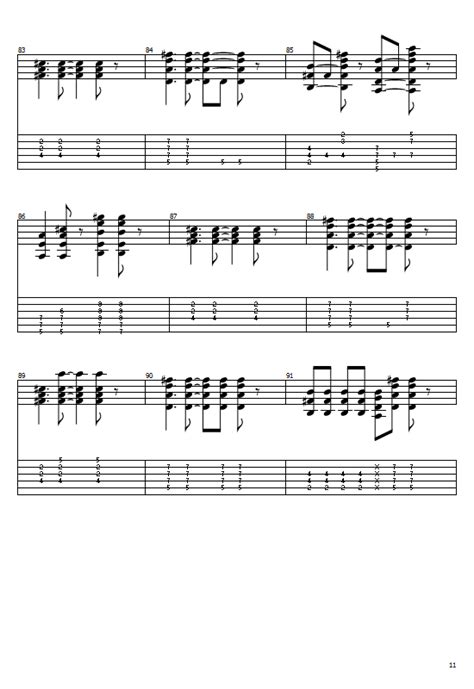 Californication Tabs Red Hot Chili Peppers (Acoustic Version) Easy Chords