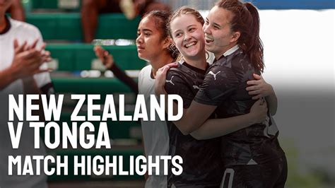 New Zealand V Tonga Highlights 2024 Ofc Futsal Womens Nations Cup