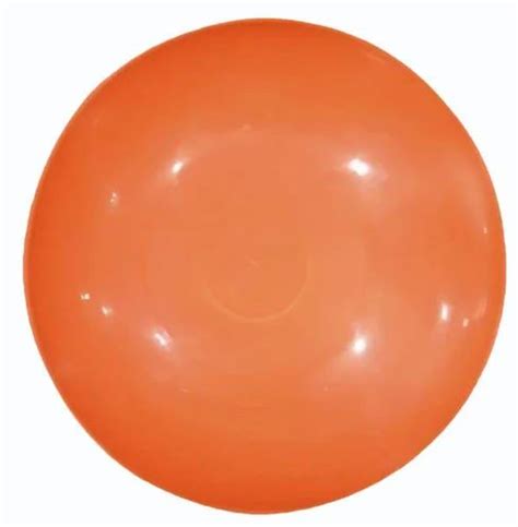 Inch Orange Round Plastic Ghamela Capacity L At Rs Piece In