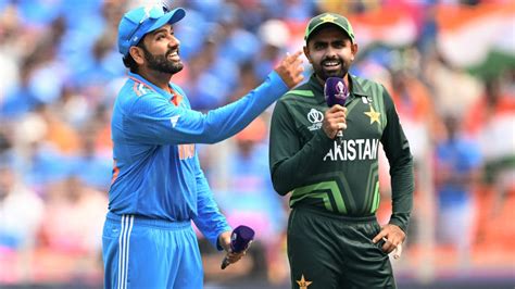 Ind Vs Pak Babar Azam Faces Hostile Reception During Toss As India And