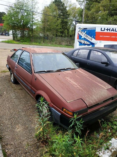 Toyota Corolla Coupe Brown Rwd Automatic Sport Sr Classic