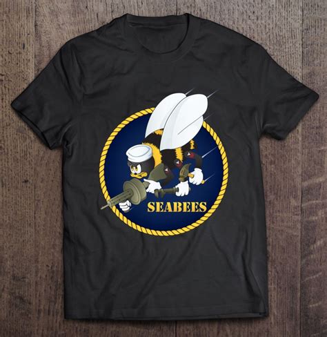 Us Navy Seabees T Shirt Teeherivar