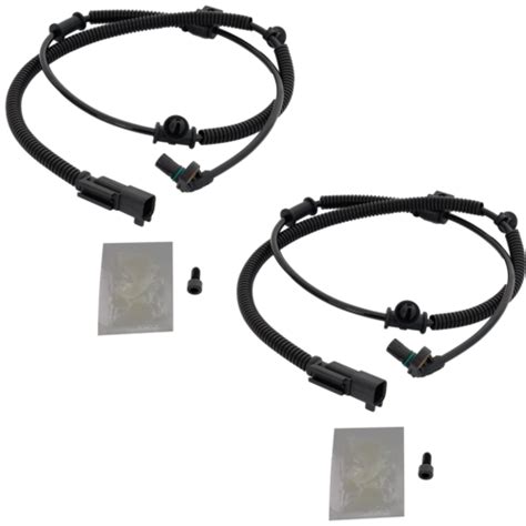 Front Abs Speed Sensor Set For 2011 14 Ford F150 Expedition Navigator Cl3z2c204b Ebay