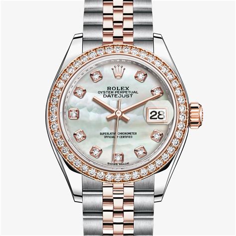 Rolex Lady Datejust Oyster Mm Acciaio Oystersteel Oro Everose E