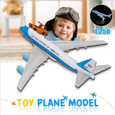 Generic B747 AIR FORCE 1:250 Metal Diecast Plane Model Boeing Airlines ...