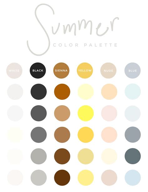 My Summer Color Palette Plus How To Create A Color Palette That Doesn